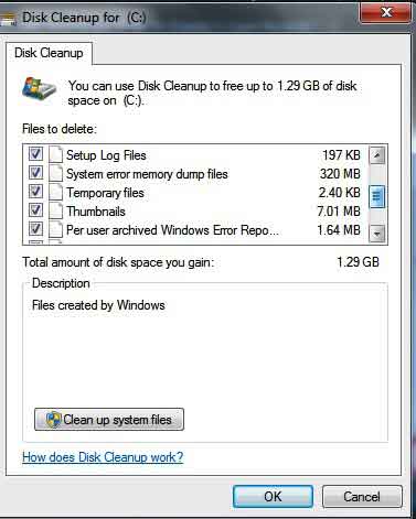Disk CleanUp