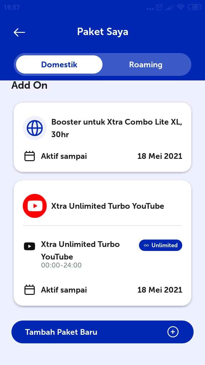 Xtra Unlimited Youtube Aktif