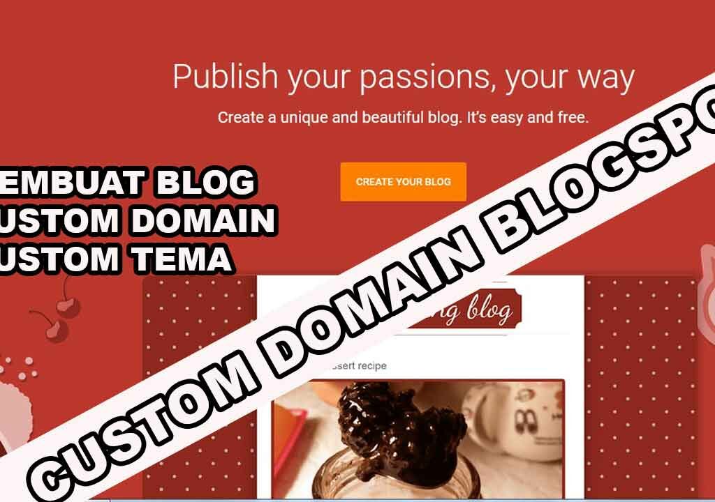 Cara Custom Domain Blogspot