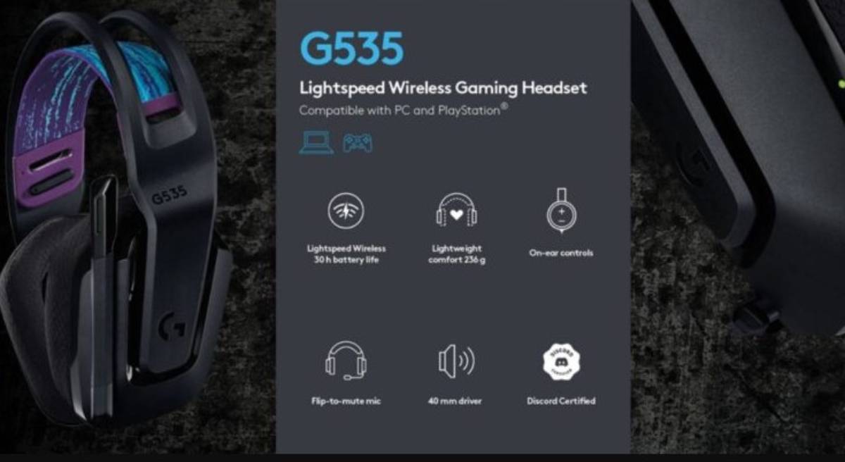 Review Headset Gaming: Logitech G535 Lightspeed Wireless Gaming Headset