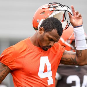 Deshaun Watson is suspended for 6 games for a sexual fault.