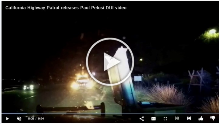 Latest Link Video Crash DUI dashcam Paul Pelosi Watch Complete