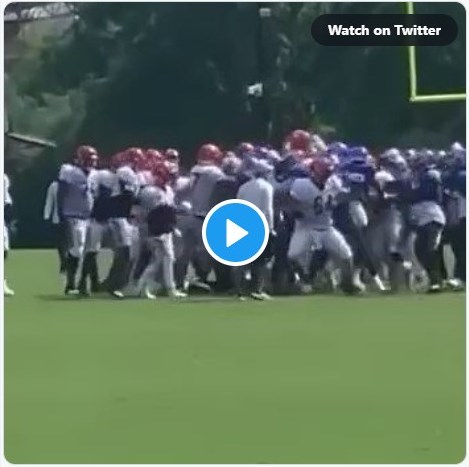 Leaked Full Video Aaron Donald Swing Multiple Helmets At Bengals Players During A Fight At Practice And Should Be Suspended