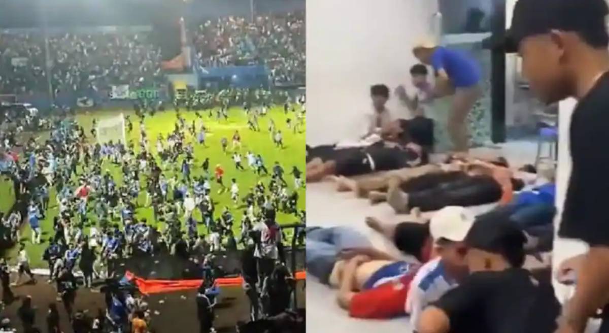 Watch The Full Videos of Stampede at Indonesian Soccer Game at Least 170 people dead and 180 injured The Videos Viral on Twitter and Youtube