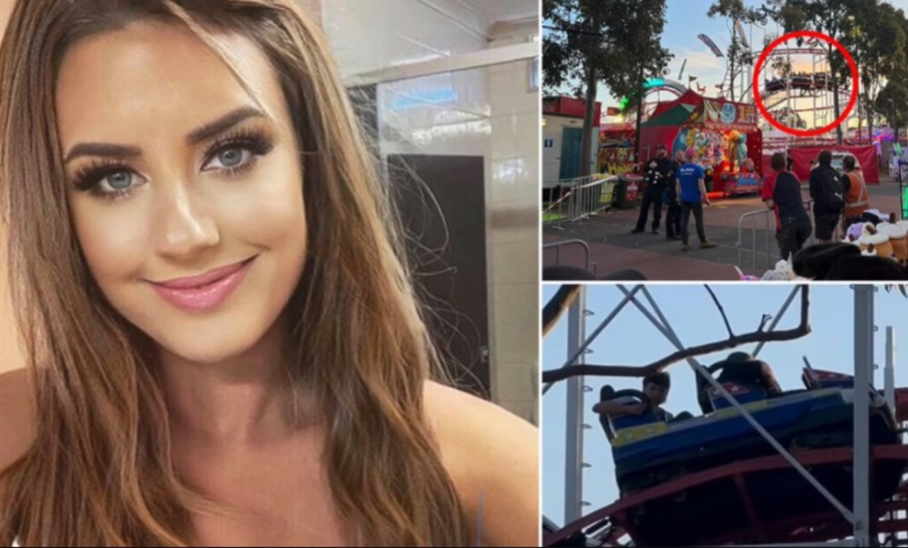 Leaked Link Footage Video Woman Hit by Roller Coaster Video Melbourne