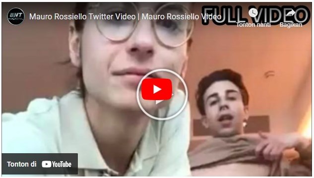 Video completo su Twitter di Mauro Rossiello trapelato vfir3storm